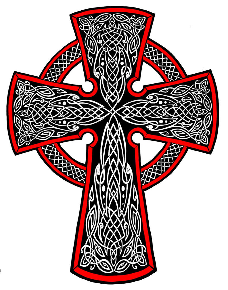 Celtic Cross Tattoo Art