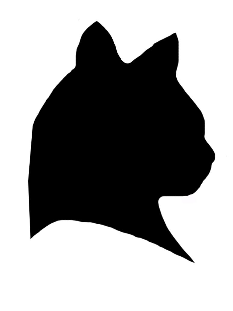 clipart cat silhouette - photo #30