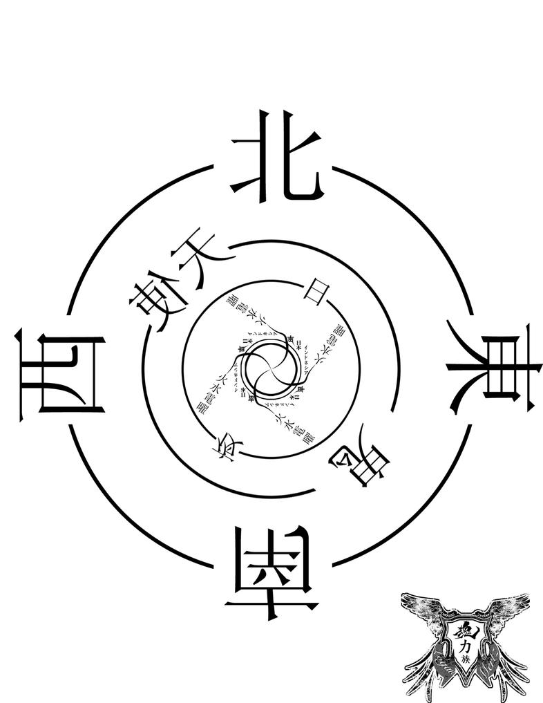 Japan Symbols Circle 112