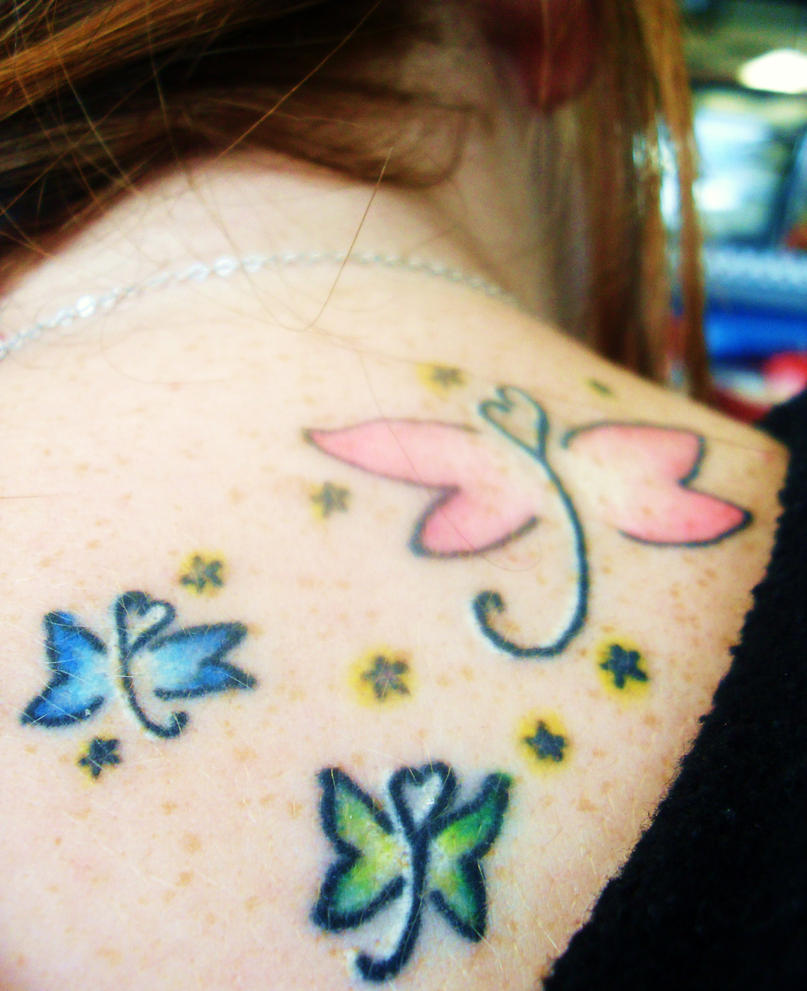 Sarah - dragonfly tattoo