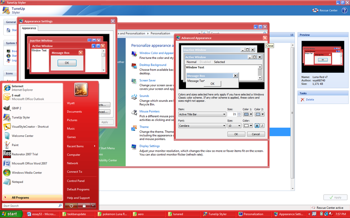Program Stays Minimized Taskbar Windows 7