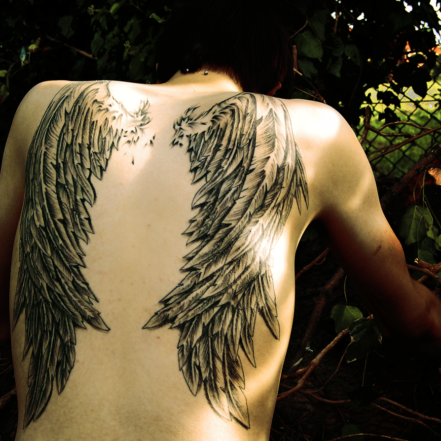 Learn to fly : Wings Tattoo