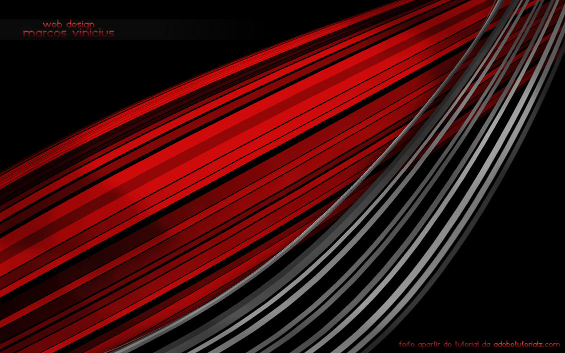 MA Wallpapers rainbow abstract red and black by marcoswebdesign