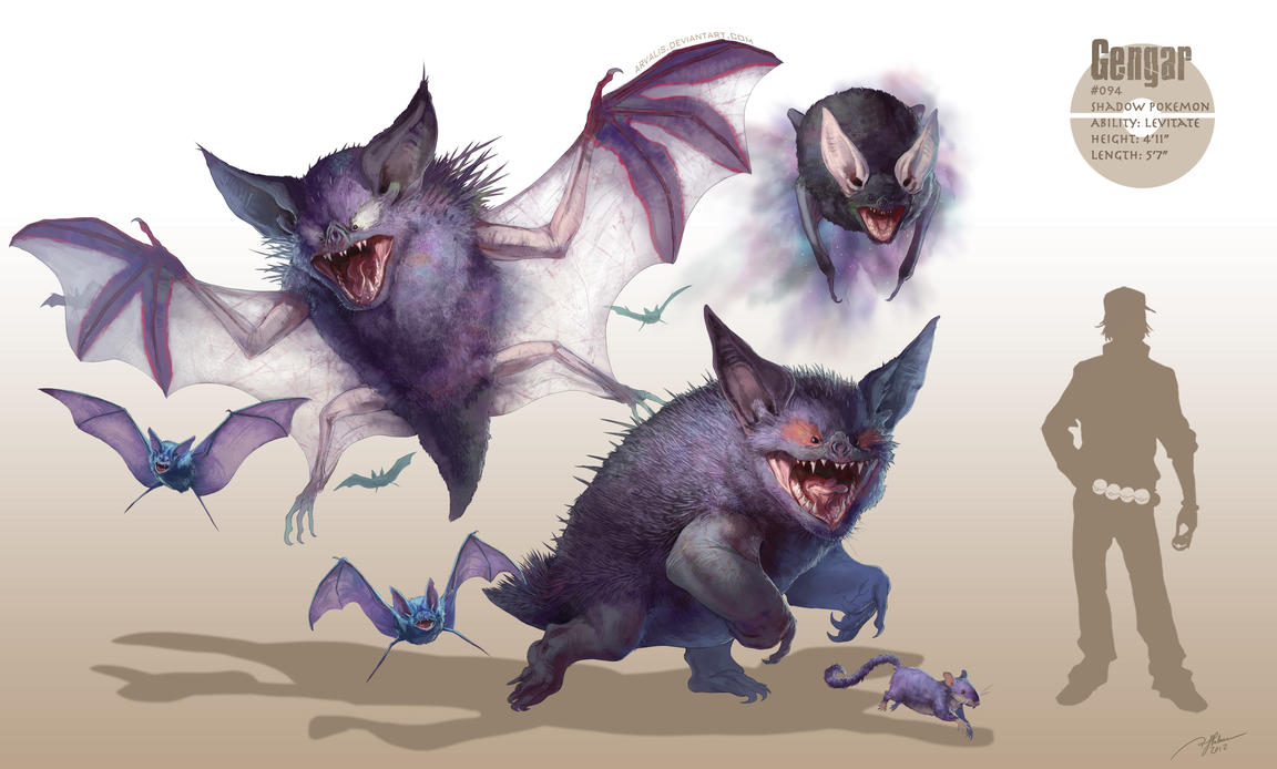 Tipos de Pokémon fantasma Art Digimon, Ghost, carnívoro