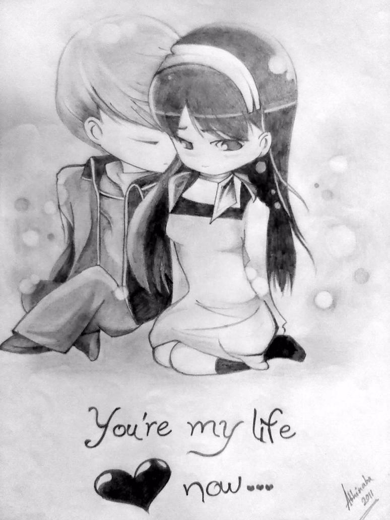 You Are My Life Now by blackdreamabhi on DeviantArt