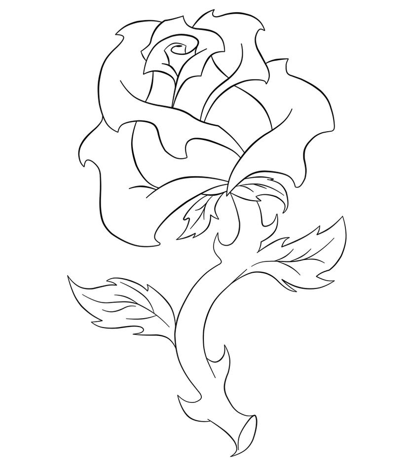 line of roses clipart - photo #50