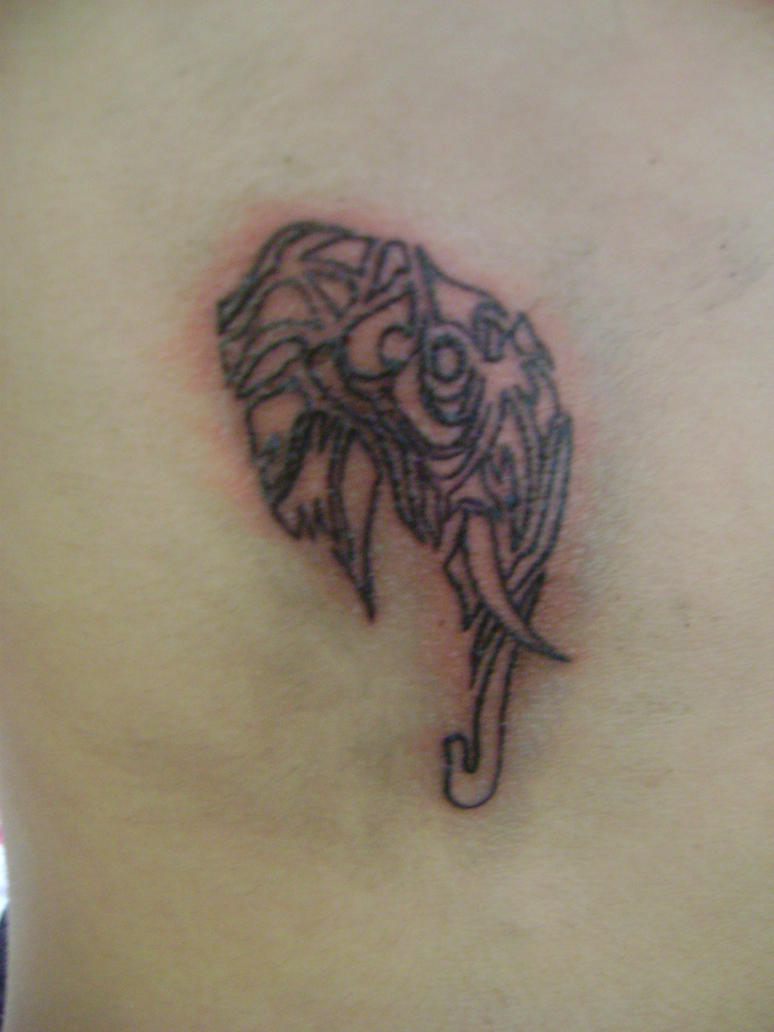 Elephant tattoo by libulla on deviantART