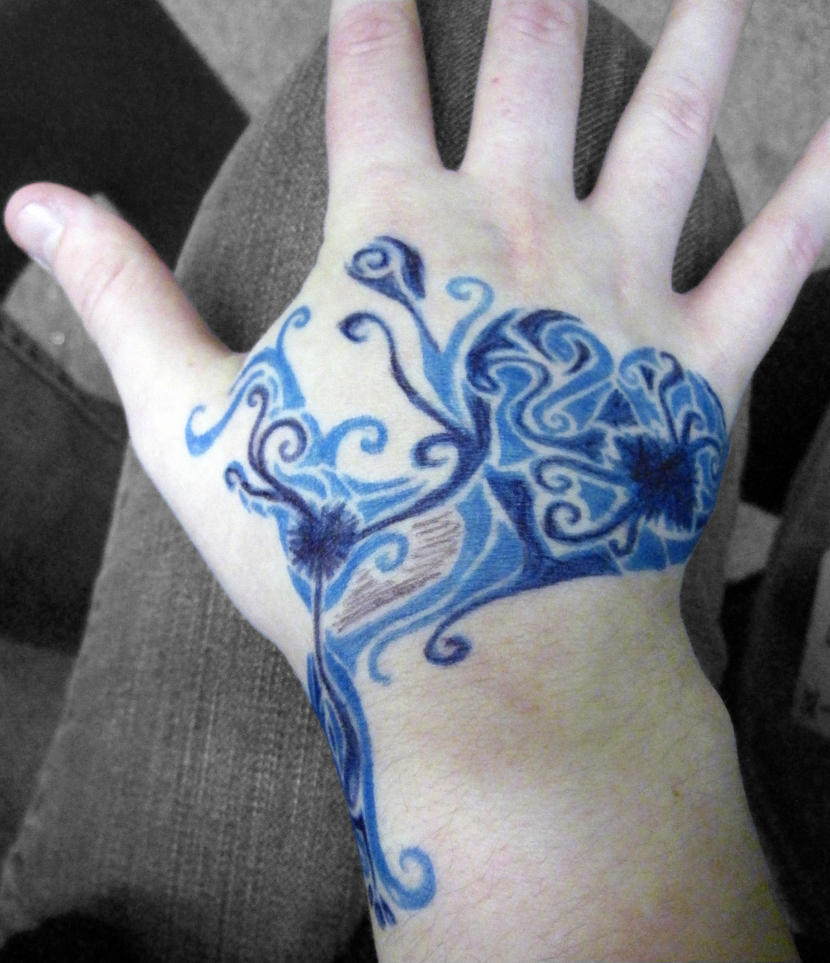 Complicated Tattoo Design | Flower Tattoo