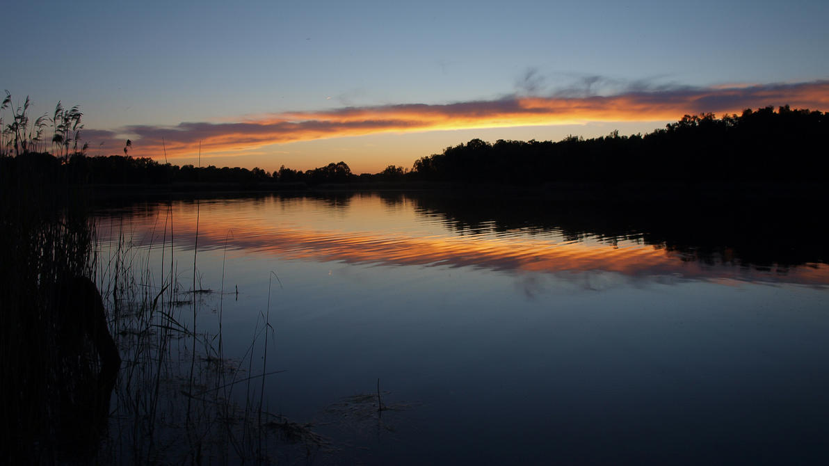 Lake Sunset 1080p Wallpaper HD ,1080p Wallpaper Lake Sunset