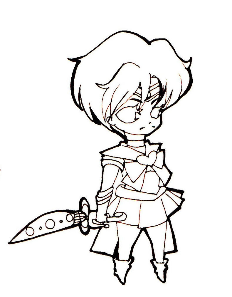 sailor neptune coloring pages - photo #17