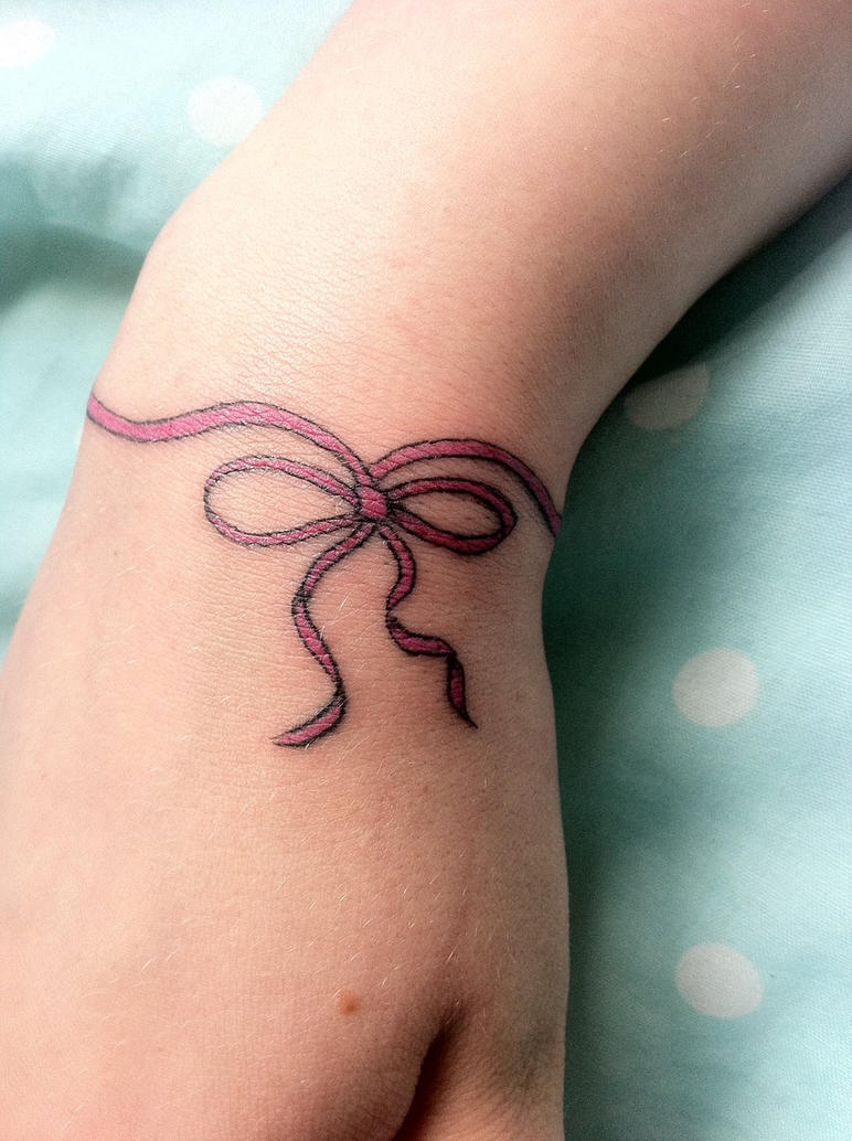 Bow Tattoo Designs for Women
