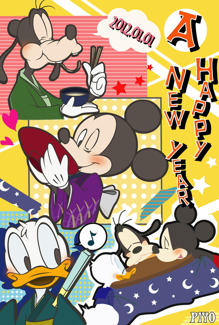 mickey mouse happy new year clipart - photo #47