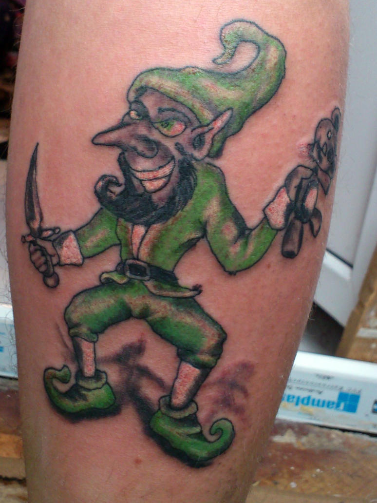 leprechaun tattoo by