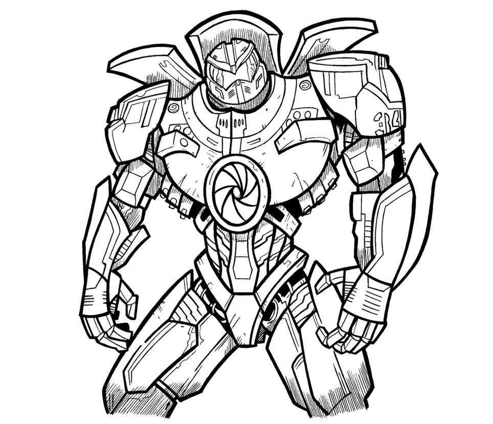 pacific rim gypsy danger coloring pages - photo #3