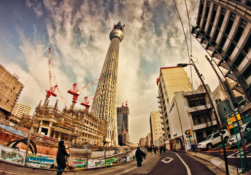 City Tokyo Skytree wallpaper 