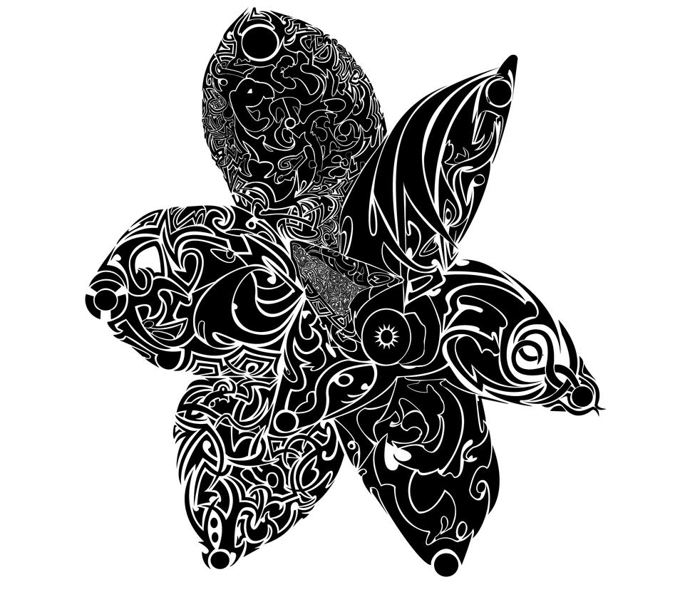 Nick's Magnolia's Maze | Flower Tattoo