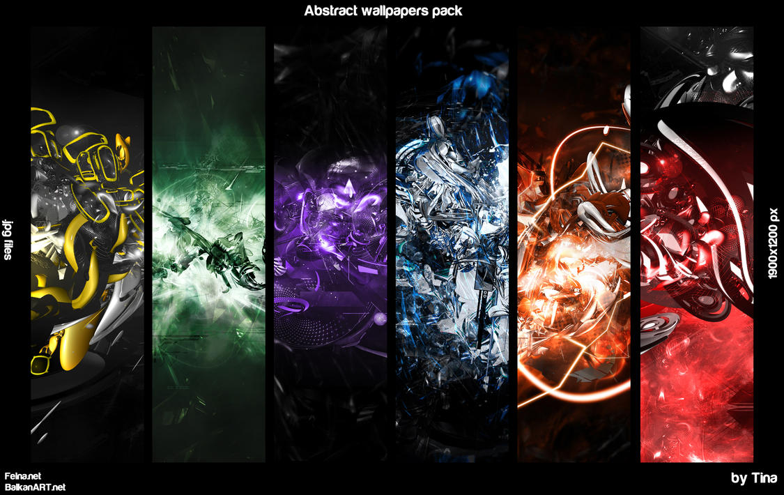 Abstract wallpaper pack by t1na