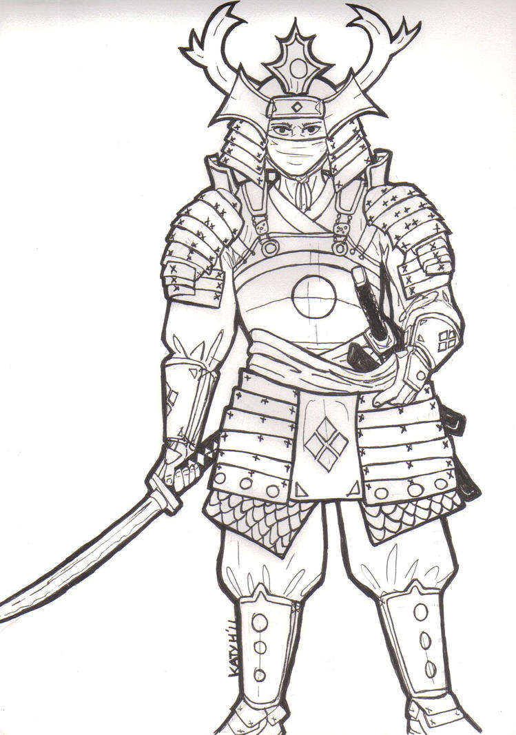 Samurai Armor Test 1 by HelloKaty2007 on DeviantArt