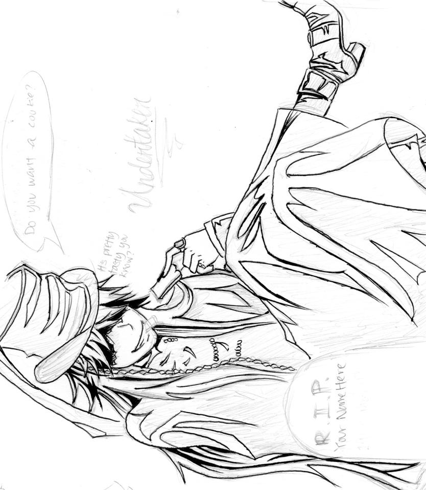undertaker coloring pages print - photo #30