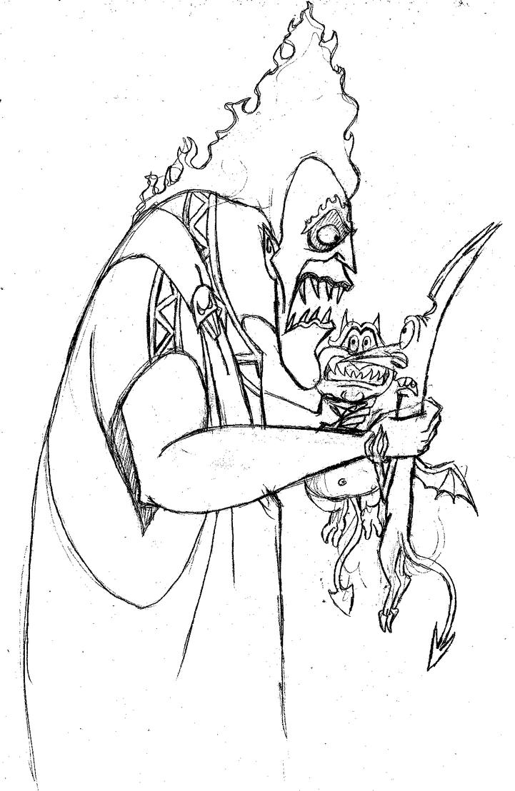 hades coloring pages - photo #27