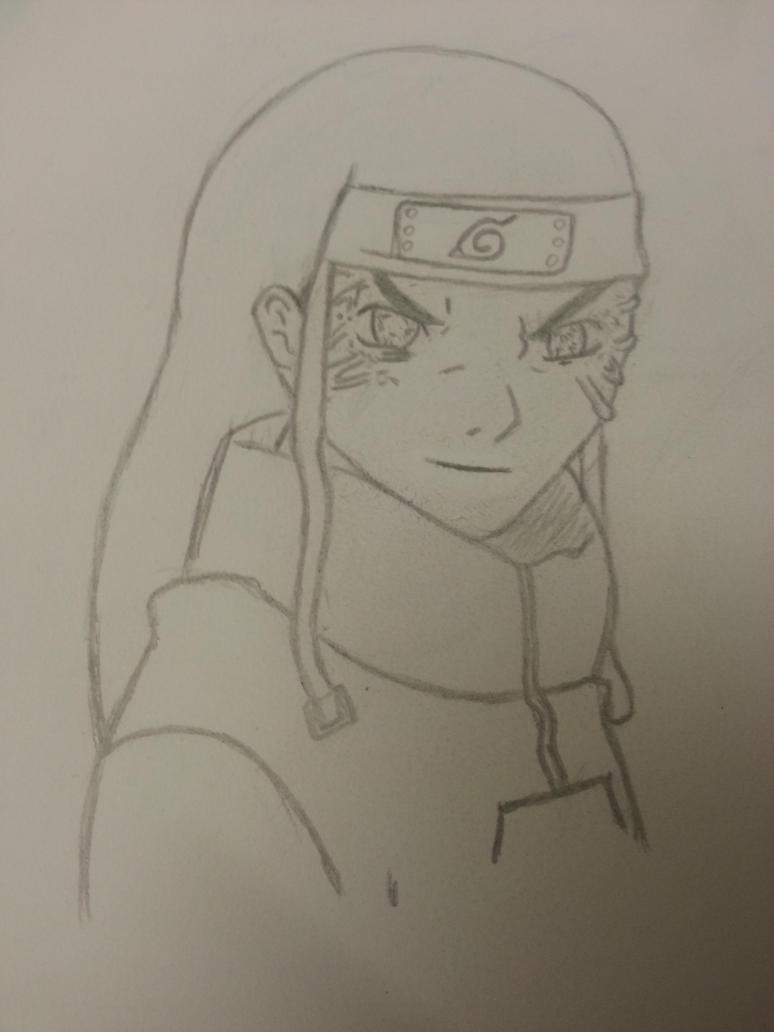 My Drawing Of Neji Hyuga From Naruto by AureoSA96 on DeviantArt
