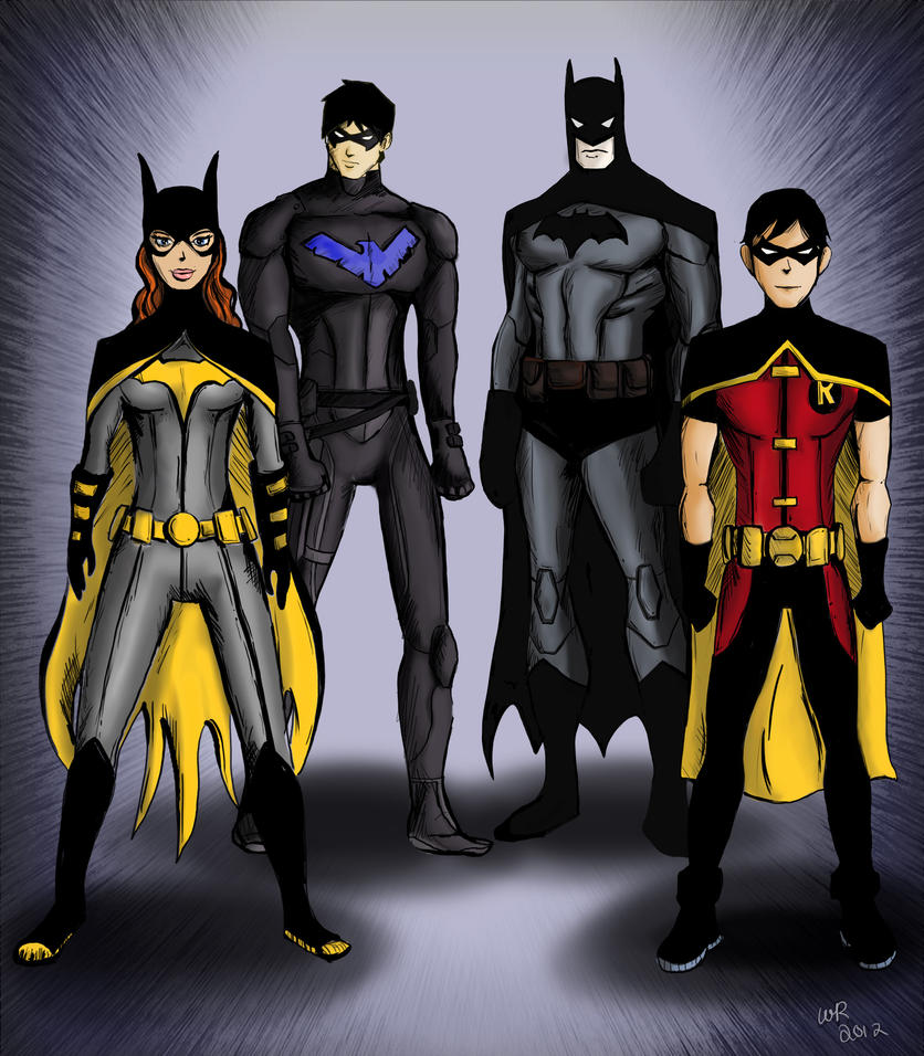 Young Justice - Batman proteges by Ayeri on DeviantArt