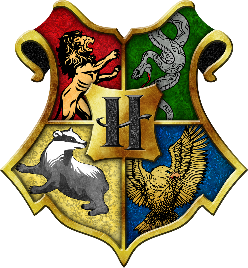 blank hogwarts crest