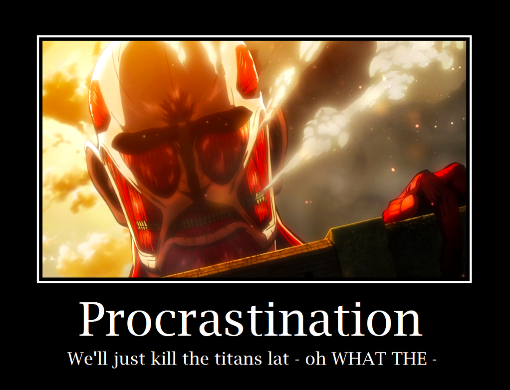 Procrastination help homework
