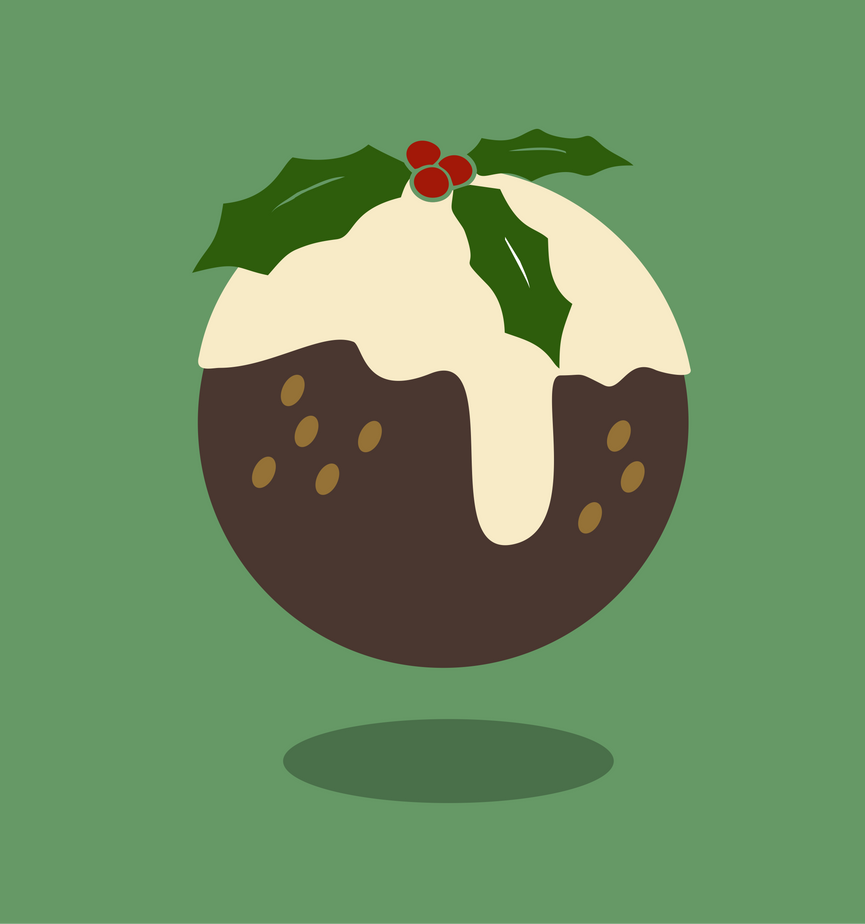 free clipart christmas pudding - photo #35