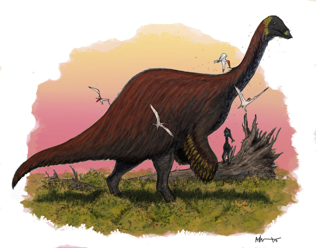 Deinocheirus by Ashere