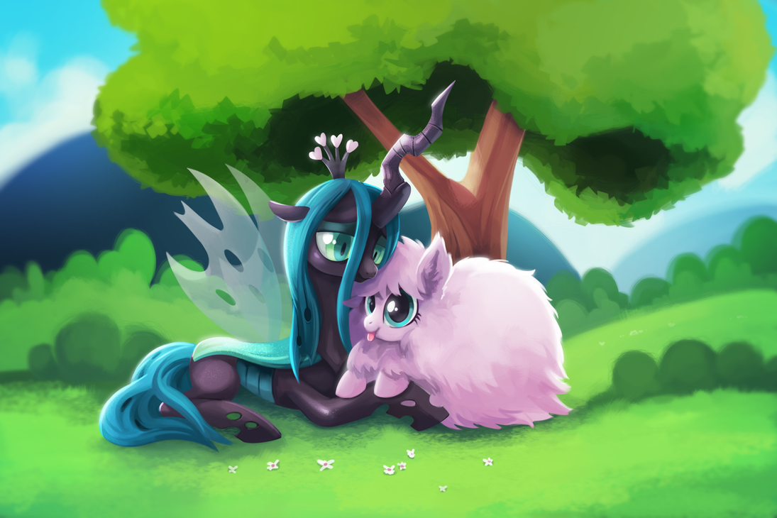 [Bild: fluffle_puff_and_queen_chrysalis_by_tsao...77mwc5.png]