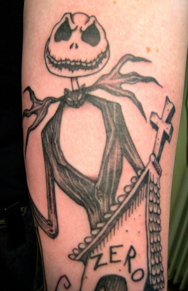 Jack Skellington - sleeve tattoo