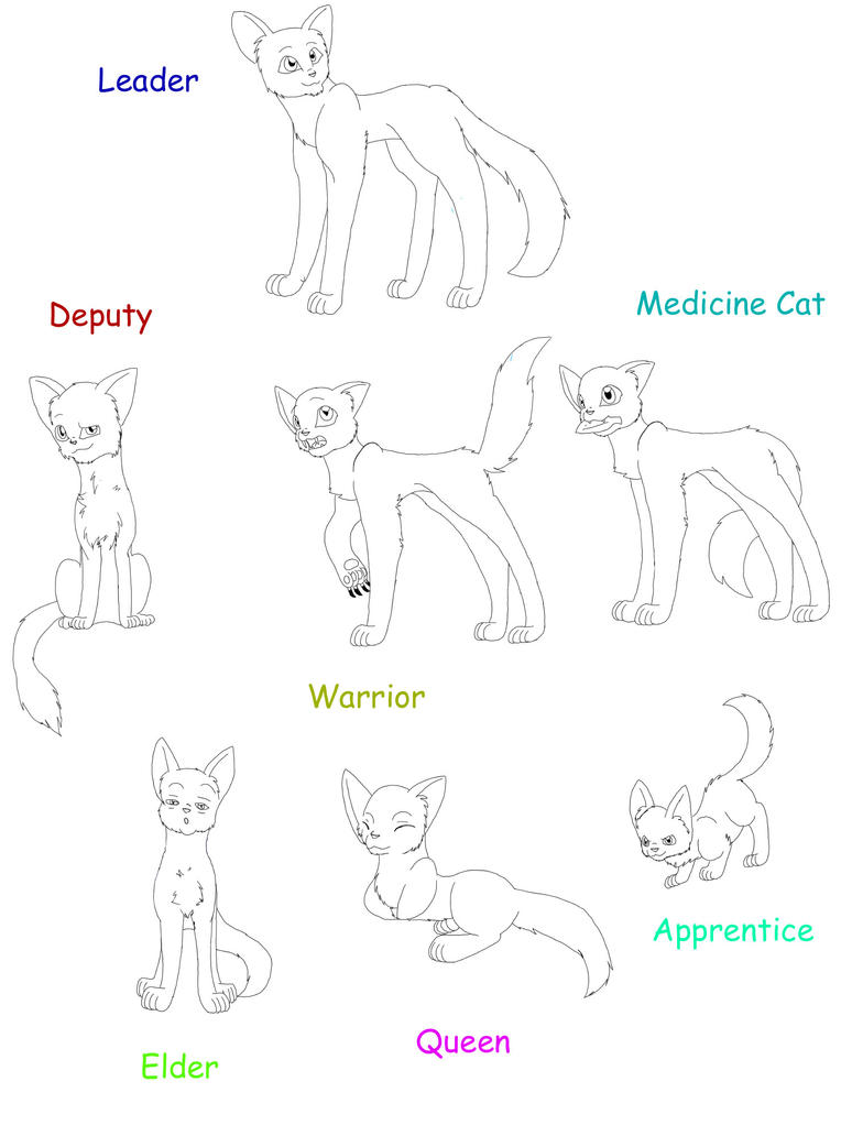 Warrior Cats Clan Camp Coloring Pages Coloring Pages