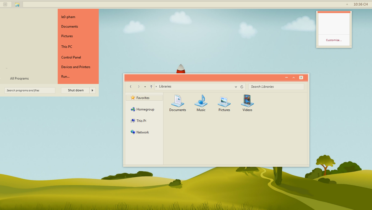 Android Kitkat SkinPack 2.0 for Win8/8.1/7 released