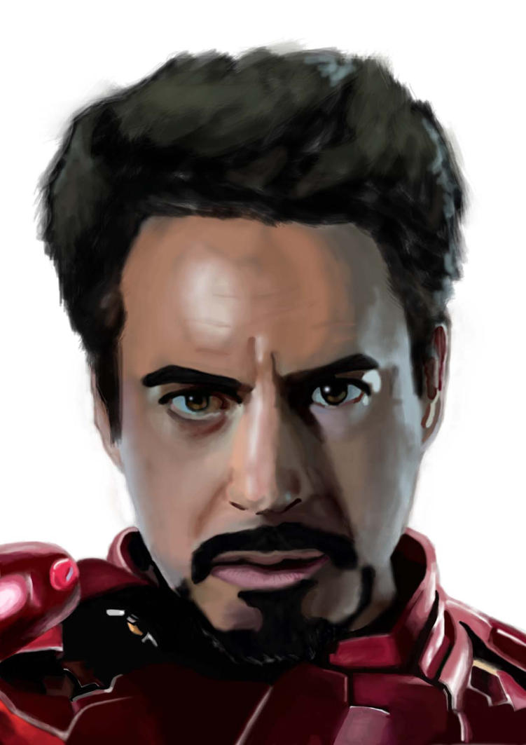 Painting of Iron Man - Tony Stark by windunov on DeviantArt