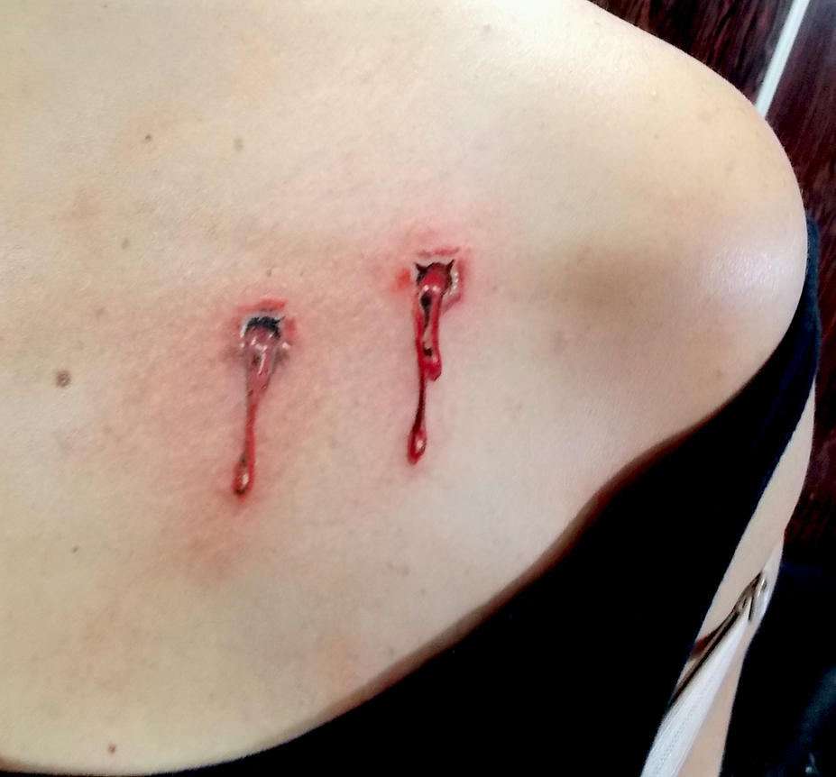 vampire bite tattoo by bauhaustattoo on DeviantArt
